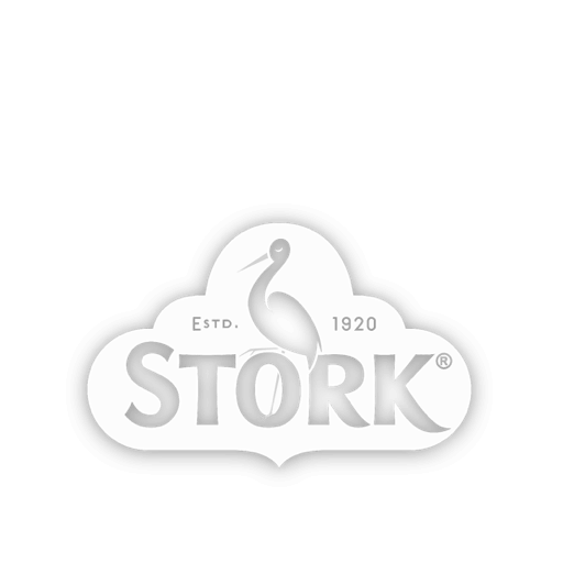 Stork Logo White