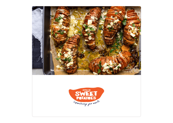 Thanksgiving Australian Sweet Potatoes