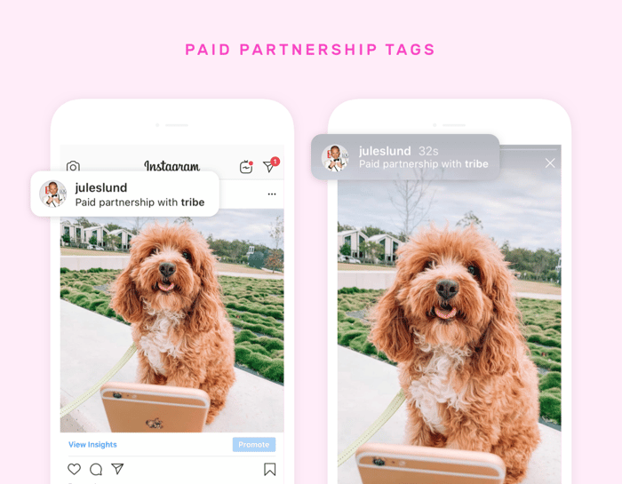 Paid Partnership Tags