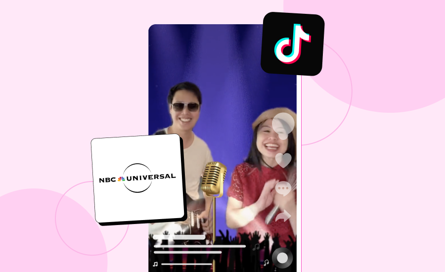 TRIBE Creators feature in a TikTok promoting NBCUniversal's Sing2