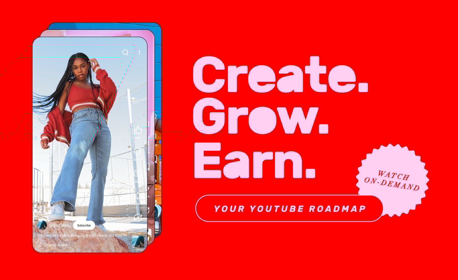 On-Demand Webinar: Create. Grow. Earn. Your YouTube Roadmap