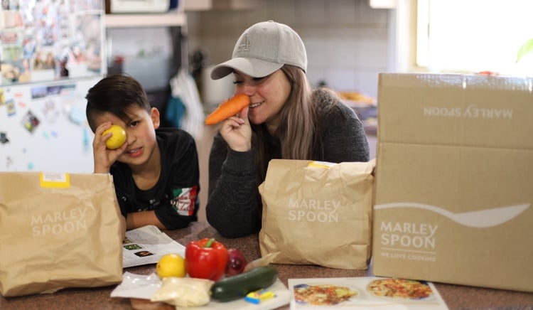 Marley spoon received 4.26% engagement by thinking inside the box