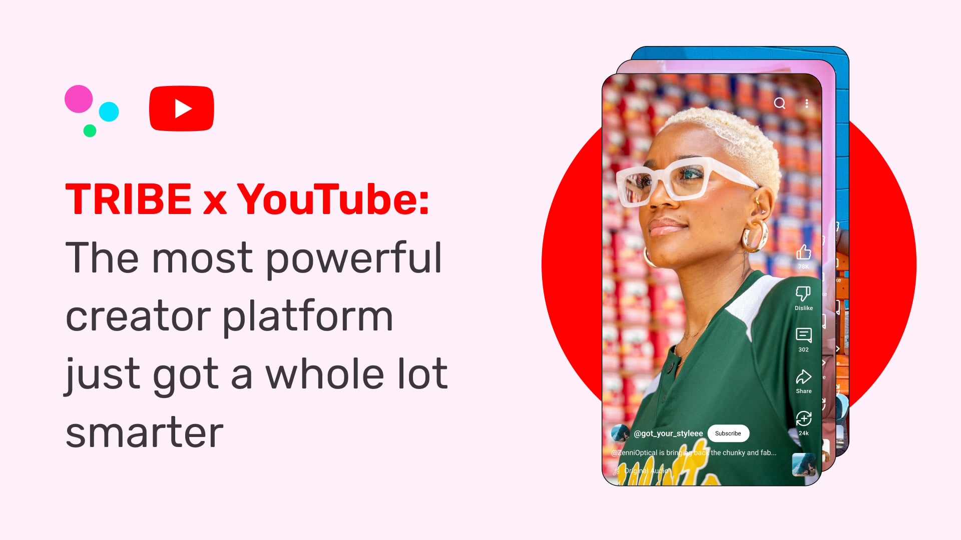 TRIBE x YouTube Creator Partnerships API | Creator-led Media
